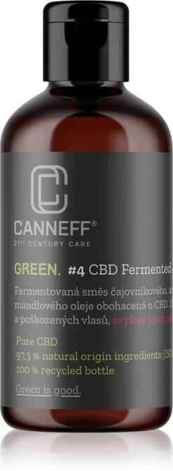 Canneff Green CBD Fermented Hair Oil