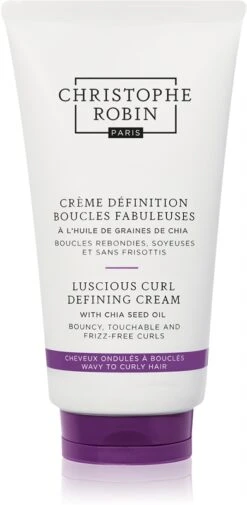 Christophe Robin Luscious Curl Defining Cream With Chia Seed Oil