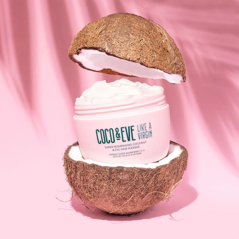 Coco & Eve Like A Virgin Super Nourishing Coconut & Fig Hair Masque – Image 3