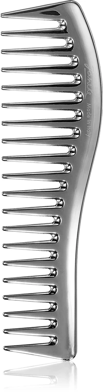 Janeke Chromium Line Wavy Comb For Gel Application