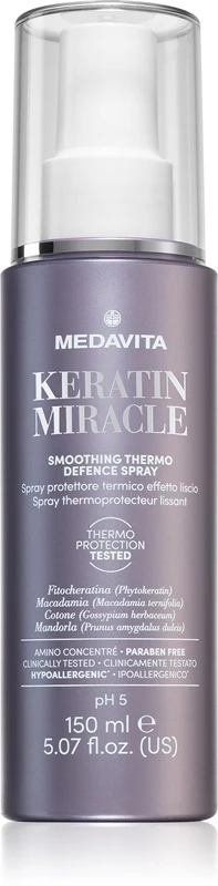 Medavita Keratin Miracle Smoothing Thermo Defence Spray